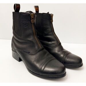 ARIAT Women's Heritage H2O Zipper Paddock Riding Boot Round Toe - 10008732 - 6.5